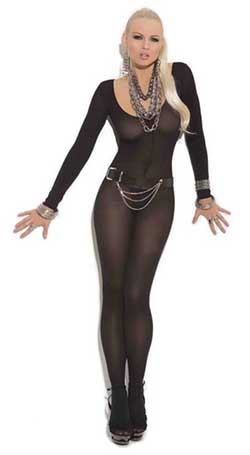 Full nylon catsuit available from Amazon